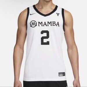 Nike Mambacita Men’s Size 3XL Gigi Bryant White Black Basketball Jersey